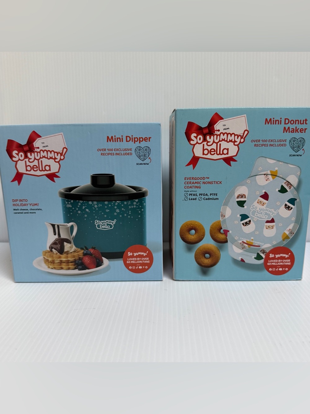 Mini Dipper and Mini Donut Maker Combo